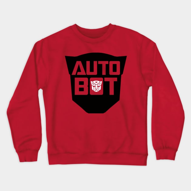 Transformers Autobot Logo Symbol Crewneck Sweatshirt by MiTs